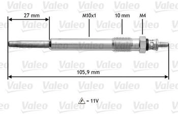 Valeo 345103 für Citroen Peugeot Fiat