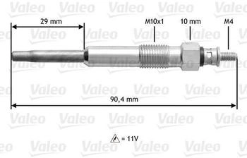 Valeo Kerze Original 345102