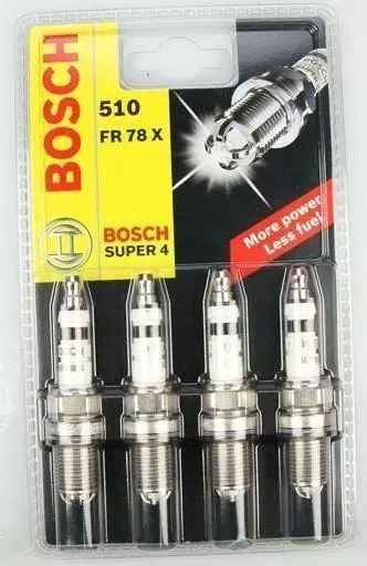 Für zauberhafte Gastgeber Bosch Super 4 0242232802 (N50), Zündkerzen 4er-Set - für ein