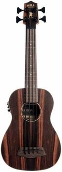 Kala Bass Ukulele Ebony Fretted