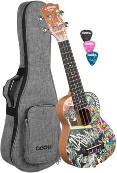 Cascha Art Series Urban Sopran Ukulele (HH-2600)