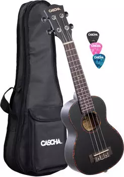 Cascha Premium Mahogany Tenor Set BK