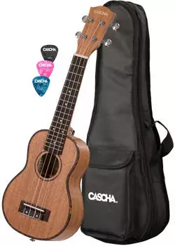 Cascha Soprano Ukulele Premium Mah LH