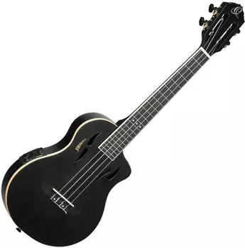 Ortega TourPlayer Tenor Ukulele Satin Black Neu