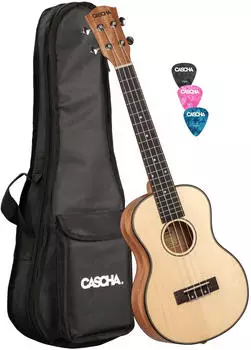 Cascha Tenor Mahagoni Ukulele Set Neu