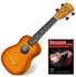 Classic Cantabile US-100 SB Sopran-Ukulele Sunburst Set inkl. Lernheft Neu