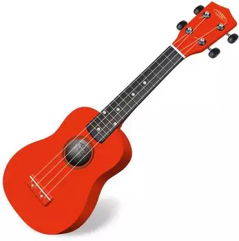 Classic Cantabile US-100 RD Sopran-Ukulele Rot Neu