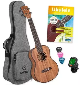 Cascha Premium Mahagoni Tenor Bundle