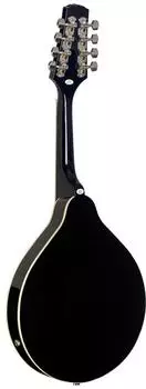 Stagg Bluegrass Mandoline mit Tonabnehmer Pickup schwarz