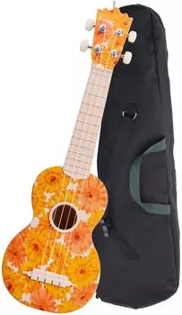 Classic Cantabile BeachBuddy Beachflower Sopran-Ukulele ABS - !