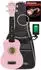 Classic Cantabile US-50 PK Sopran-Ukulele Pink Set