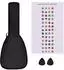 vidaXL Sopran-Ukulele-Set für Kinder mit Tasche, dunkles Holz, 21