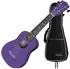 Classic Cantabile US-100 VT Sopran-Ukulele Violett Set inkl. Tasche