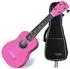 Classic Cantabile US-100 PK Sopran-Ukulele Pink Set inkl. Tasche