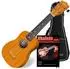 Classic Cantabile US-100 NAT Sopran-Ukulele Natur Set inkl. Tasche Lernheft
