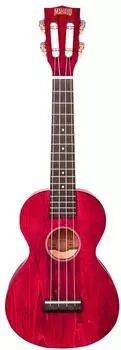 Mahalo Island Cherry Red Concert Uku