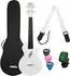 Cascha Carbon Concert Ukulele Set WH