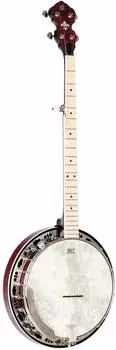 Ortega Banjo OBJE400TFR mit Tonabnehmer und Tasche