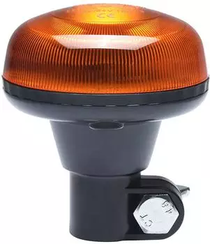 Berger & Schröter LED Mini Rundumleuchte 12-24 V Orange mit Festsockel (20305)