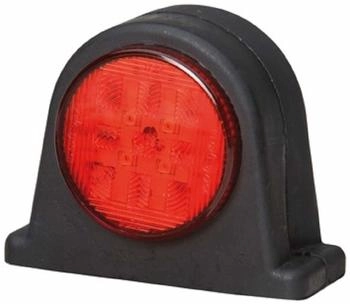 Hella Umrissleuchte LED 12/24V seitlicher Anbau (2XS 357 003-001)