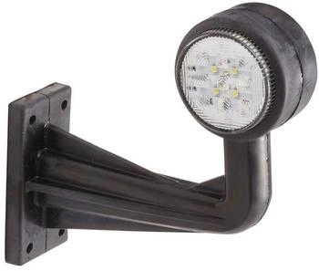 Hella Umrissleuchte LED 12/24V links/seitlicher Anbau gebogen (2XS 357 005-031)