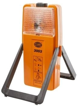 Hella Modell 3003 Warn- und Arbeitsleuchte mit Befestigungshalter 6V gelb (2XW 007 146-001)
