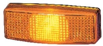 Hella Seitenmarkierungsleuchte Halogen 12V gelb rechts/links (2PS 006 717-031)