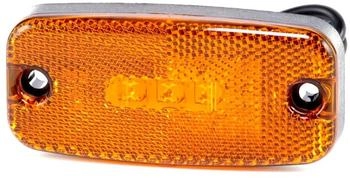 Hella Seitenmarkierungsleuchte LED 12/24V gelb seitlicher Anbau (2PS 357 008-001)