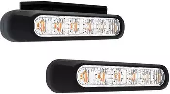 Fristom FT-200 LED Warnleuchte orange, Einbaumontage, 12/24/36V (95200)