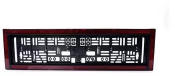 WAS W253 Kennzeichenhalter mit Reflektor und Kennzeichenleuchte 584x163x32mm (2118)