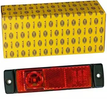 Hella LED-Begrenzungsleuchte hinten, Metall, 130x32x13mm (2TM 008 645-951)