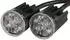 Hella BST-Round LED-Blitz-Kennleuchte 12/24V blau/gelb (2XD 014 564-011)