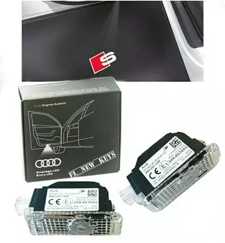 Audi S-Logo LED-Einstiegsleuchten Türbeleuchtung (4G0052133J)