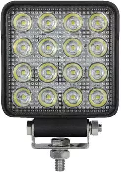 Kramp LED-Arbeitsscheinwerfer quadratisch 25W 3040lm 10/30V Punktstrahl (LA10024)