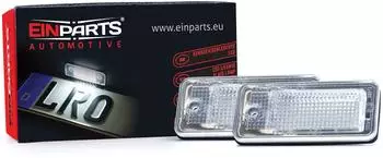 EinParts LED-Kennzeichenbeleuchtung für Audi A1/A3/A4/A6/A7/A8/RS4/RS6/Q7 (EP18)