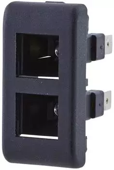 Hella Kontrollleuchte LED 24V 2-polig Flachstecker (2AA 713 628-041)