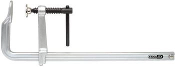 KS Tools Ganzstahl-Schraubzwinge mit Knebel, 80x160mm (145.0301)