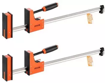 VEVOR Parallelklemmen-Set F-Klemme 914mm &Ouml;ffnung 680kg 2 Stk. (F1500-36-2P)