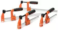 4er-satz Mittelschwere Stahlklemmen (2-15 Cm, 2-30 Cm) Jorgensen 2391335 Spann-weite