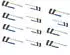 VaGo Schraubzwingen-Set 150/200/250x50mm, 12-teilig