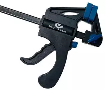 VaGo Schnellspannzwinge Einhandzwinge 900mm, 10er-Set (250-900x10_rv)