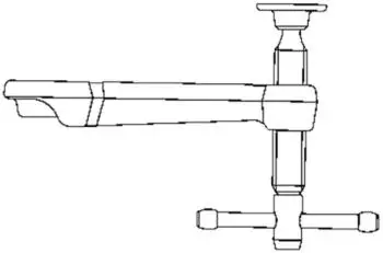 Bessey Gleitb&uuml;gel mit Knebelgriff f&uuml;r Ganzstahlschraubzwinge classiX GS30K (3101802)