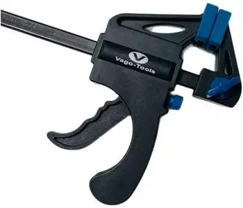 VaGo Schnellspannzwinge Einhandzwinge 600mm, 10er-Set (250-600x10_rv)
