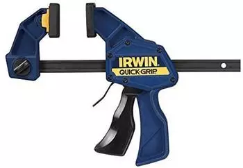 Irwin Quick-Grip T518QCEL7 Einhandzwinge Medium Duty 450mm, 2er-Pack (T518QCEL7)