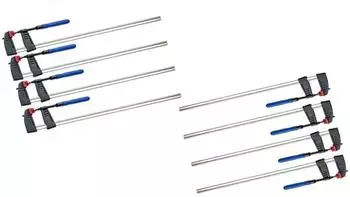 VaGo Schraubzwinge 300x120mm Stahl, 8er-Set (200-005x8_hv)