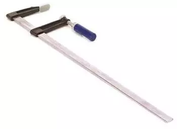 Toolland Schraubzwinge 800x120mm, ergonomischer Griff, blau (3935-80)