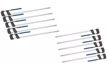 VaGo Schraubzwinge 300x120mm Stahl, 10er-Set (200-005x10_hv)