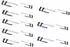 VaGo Schraubzwingen-Set 16-tlg. 150x50/200x50/250x50/300x80mm (200-001/002/003/004 je 4_lv)