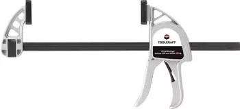 Toolcraft Alu-Einhandzwinge 500mm Spannweite, 85mm Ausladung (1595615)