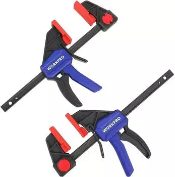 LuxusKollektion Einhandzwingen-Set 2-in-1 150mm Spannweite 68kg Spannkraft